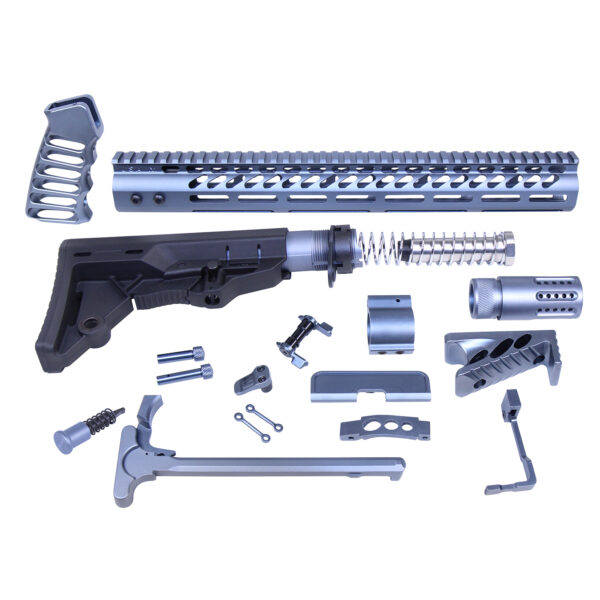 Detailed view of ULT-RK-GREY firearm parts assembly and components.