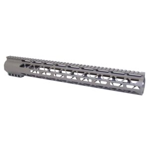 16.5" AIR-LOK Series M-LOK Compression Free Floating Handguard With Monolithic Top Rail (.308 Cal) (Anodized Black) (Copy)