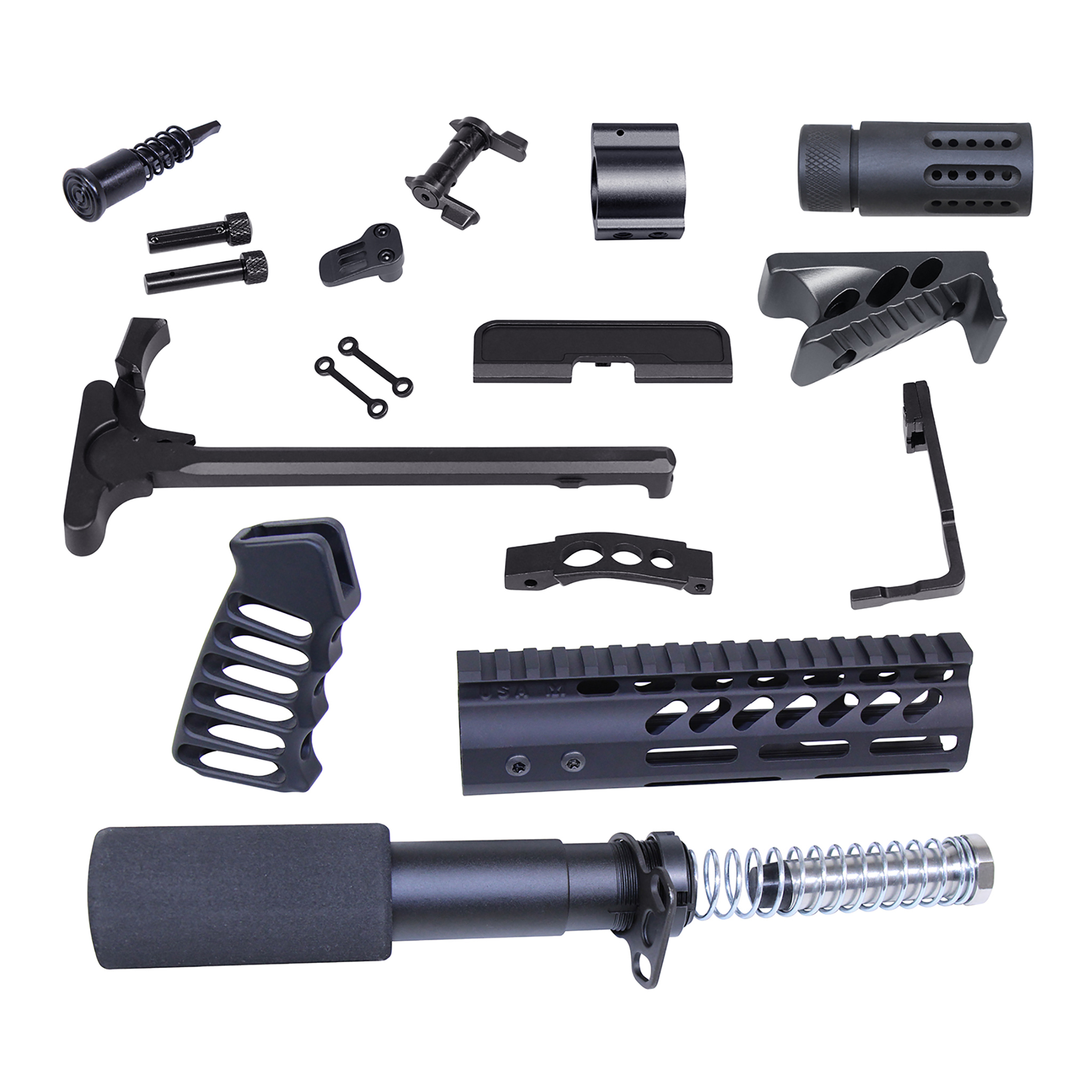 ULT-PK-BLACK_TT AR-15 Ultimate Pistol Kit (Anodized Black) - Image 1