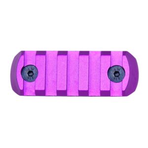 Guntec USA 2.25-inch Purple Anodized M-LOK Accessory Rail.