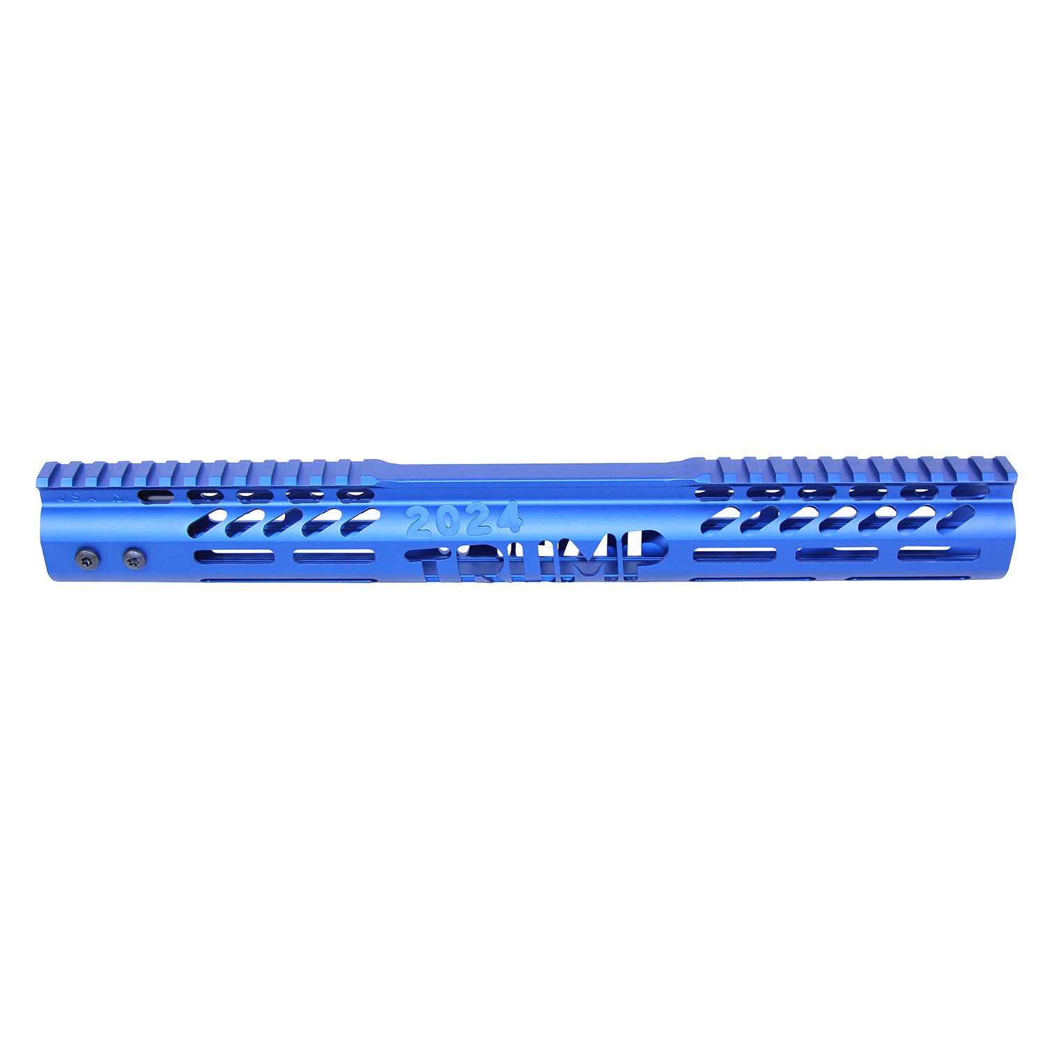 15" "Trump Series" Limited Edition M-LOK System Free Floating Handguard With Monolithic Top Rail (Anodized Blue)