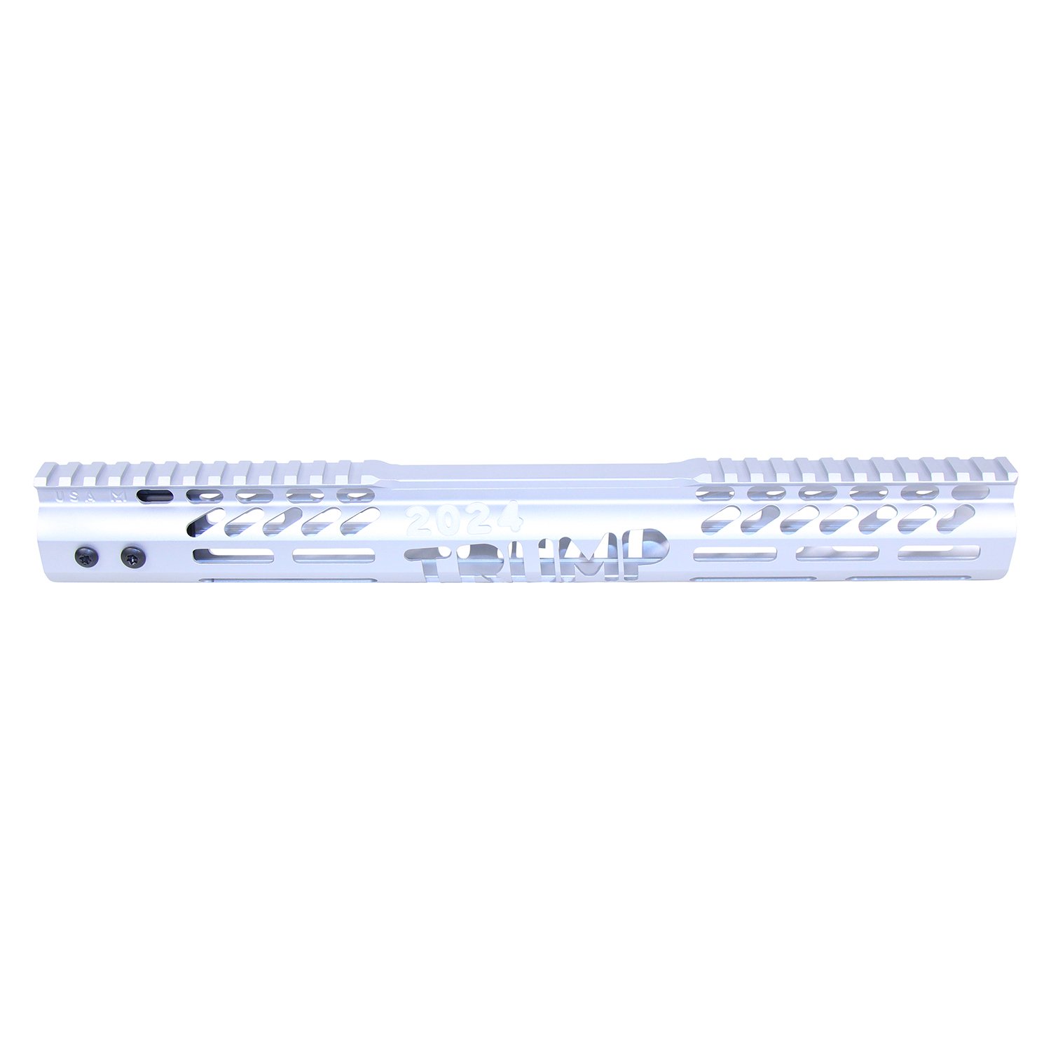 15" "Trump Series" Limited Edition M-LOK System Free Floating Handguard With Monolithic Top Rail (Anodized Clear)