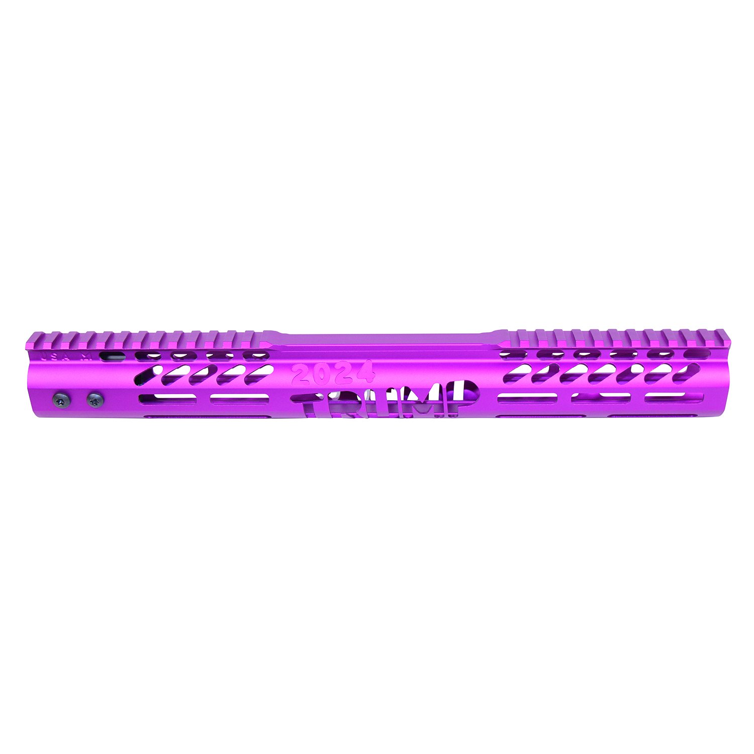 15" "Trump Series" Limited Edition M-LOK System Free Floating Handguard With Monolithic Top Rail (Anodized Purple)