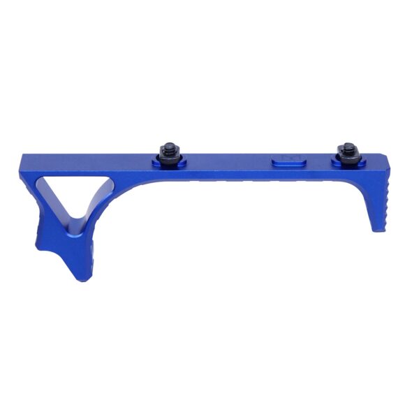 Ultralight Skeletonized Angled Grip For M-LOK (Anodized Blue)