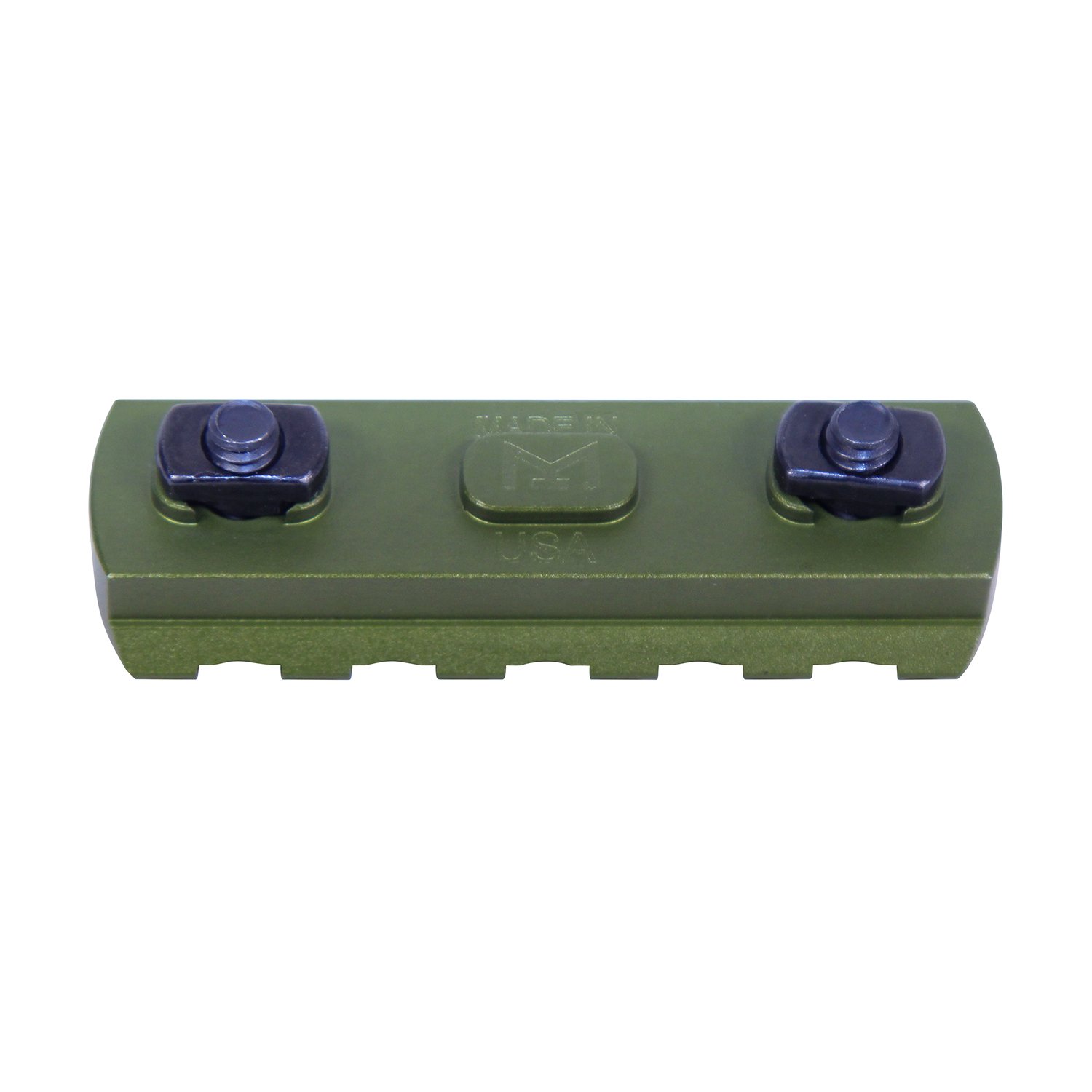2.25" Removable M-LOK Accessory Rail (Anodized Green)