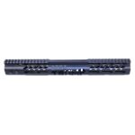 Black 15 Guntec USA Trump Series M-LOK Free Floating Handguard with Top Rail.