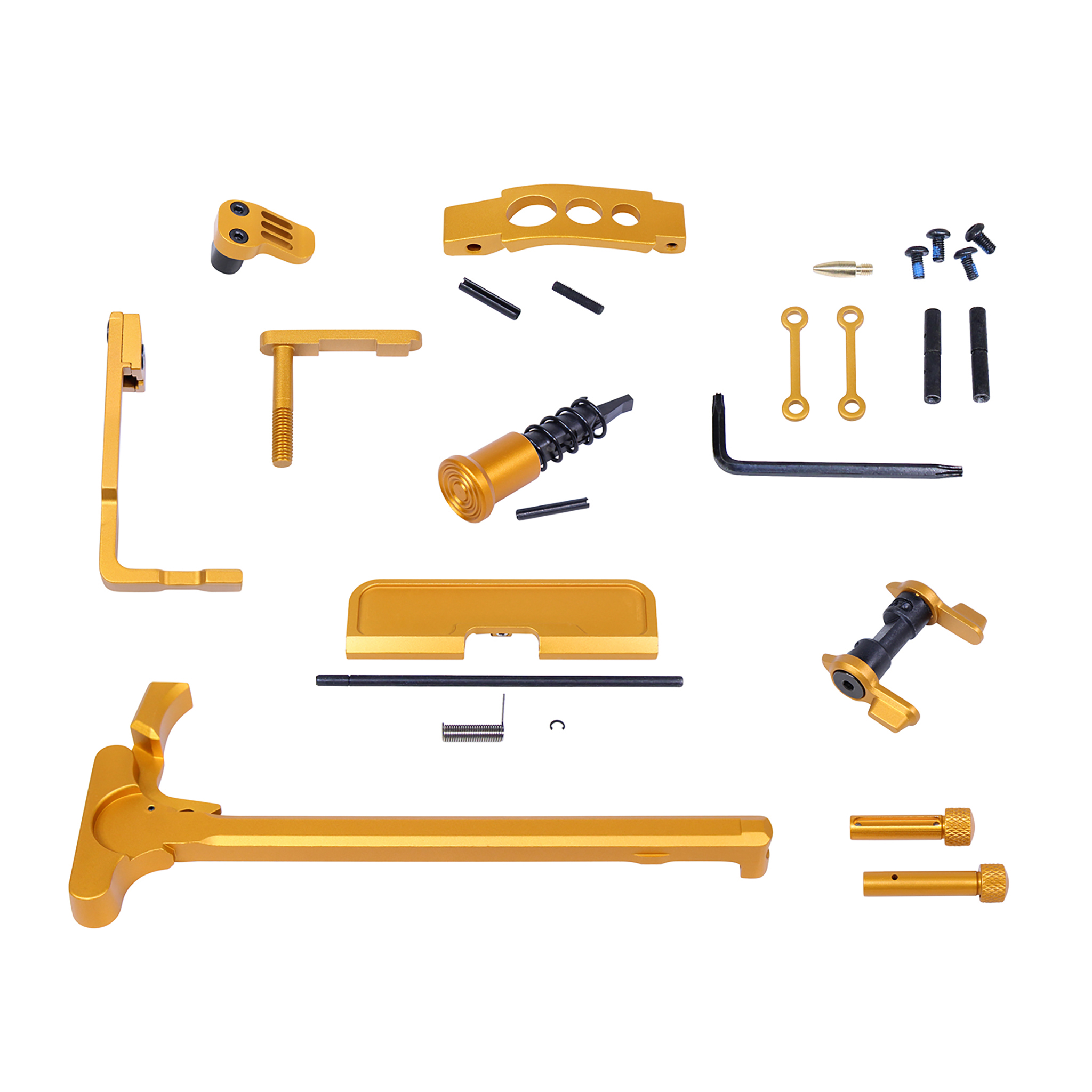 ACC-KIT-ORANGE_TT AR-15 Accent Kit (Anodized Orange) - Image 1