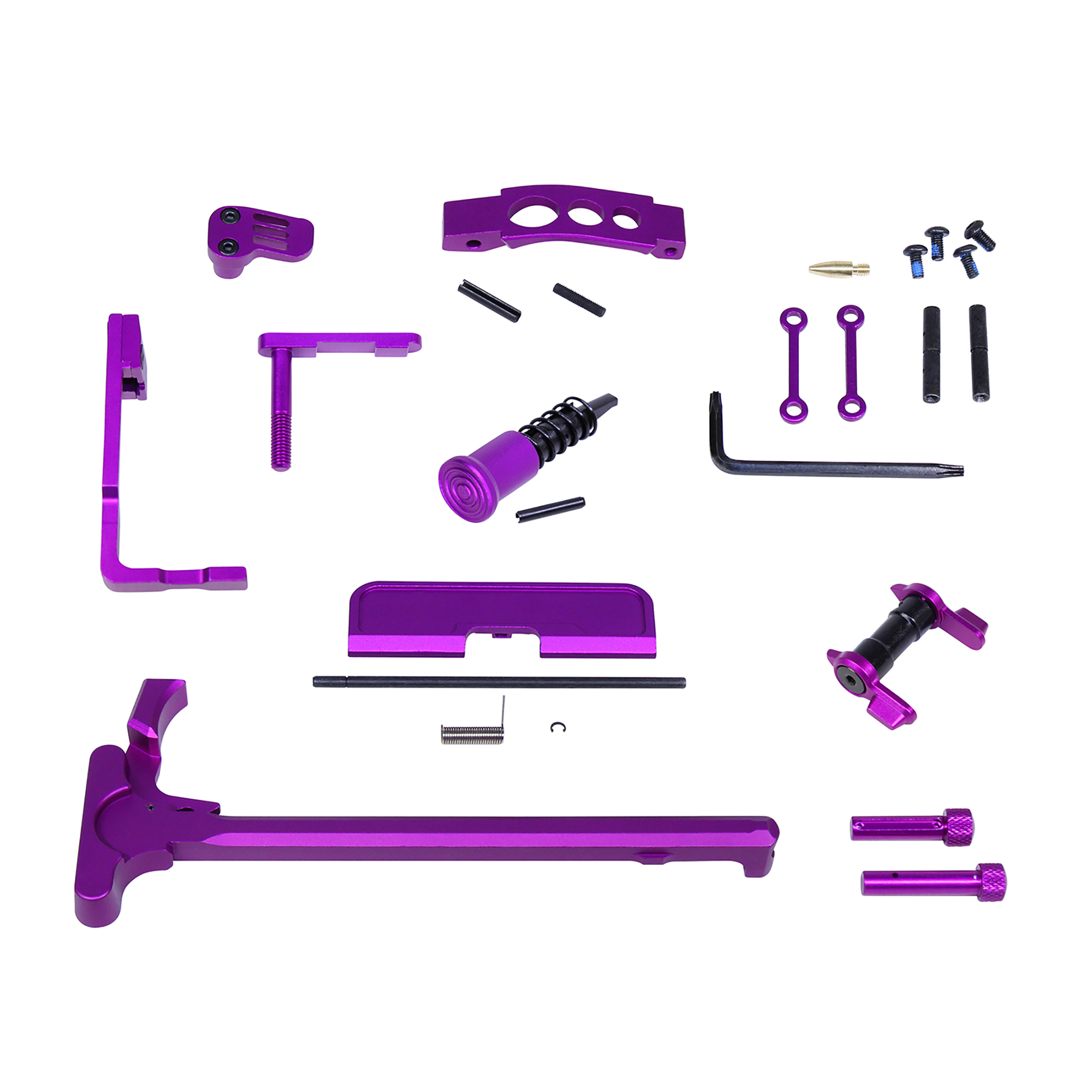 ACC-KIT-PURPLE_TT AR-15 Accent Kit (Anodized Purple) - Image 1
