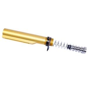 AR-10 Mil-Spec Buffer Tube Set (.308 Cal) (Anodized Gold)