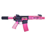 AR-15 Pistol Furniture Set (Anodized Pink) - Image 2
