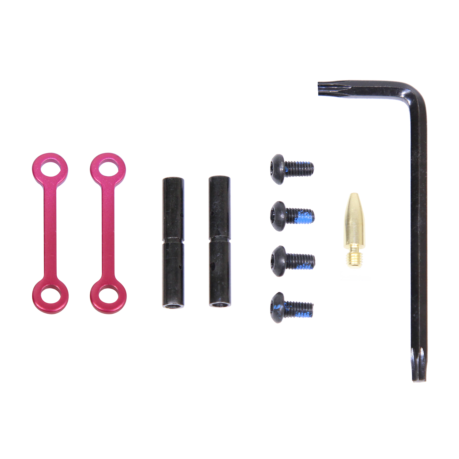 GT-ARP-PINK_2025 AR-15 Complete Anti-Rotation Trigger/Hammer Pin Set (Anodized Pink) - Image 1