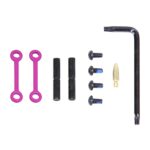 AR-15 Complete Anti-Rotation Trigger/Hammer Pin Set (Anodized Pink)