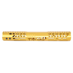 .308 Cal 15" "Trump Series" Limited Edition M-LOK System Free Floating Handguard With Monolithic Top Rail (Anodized Gold)