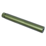 AR-15 9-inch fake suppressor in anodized green finish.