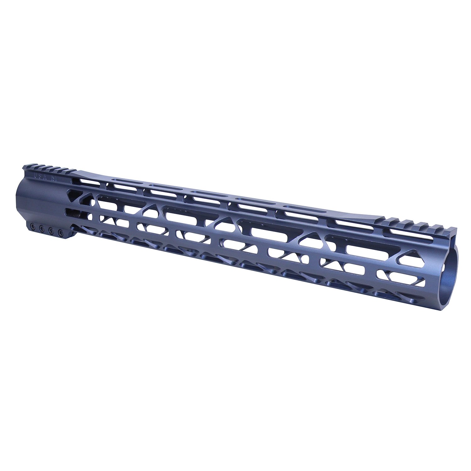 AR-308 15" AIR-LOK Series M-LOK Compression Free Floating Handguard With Monolithic Top Rail (Gen 2) (Anodized Grey)