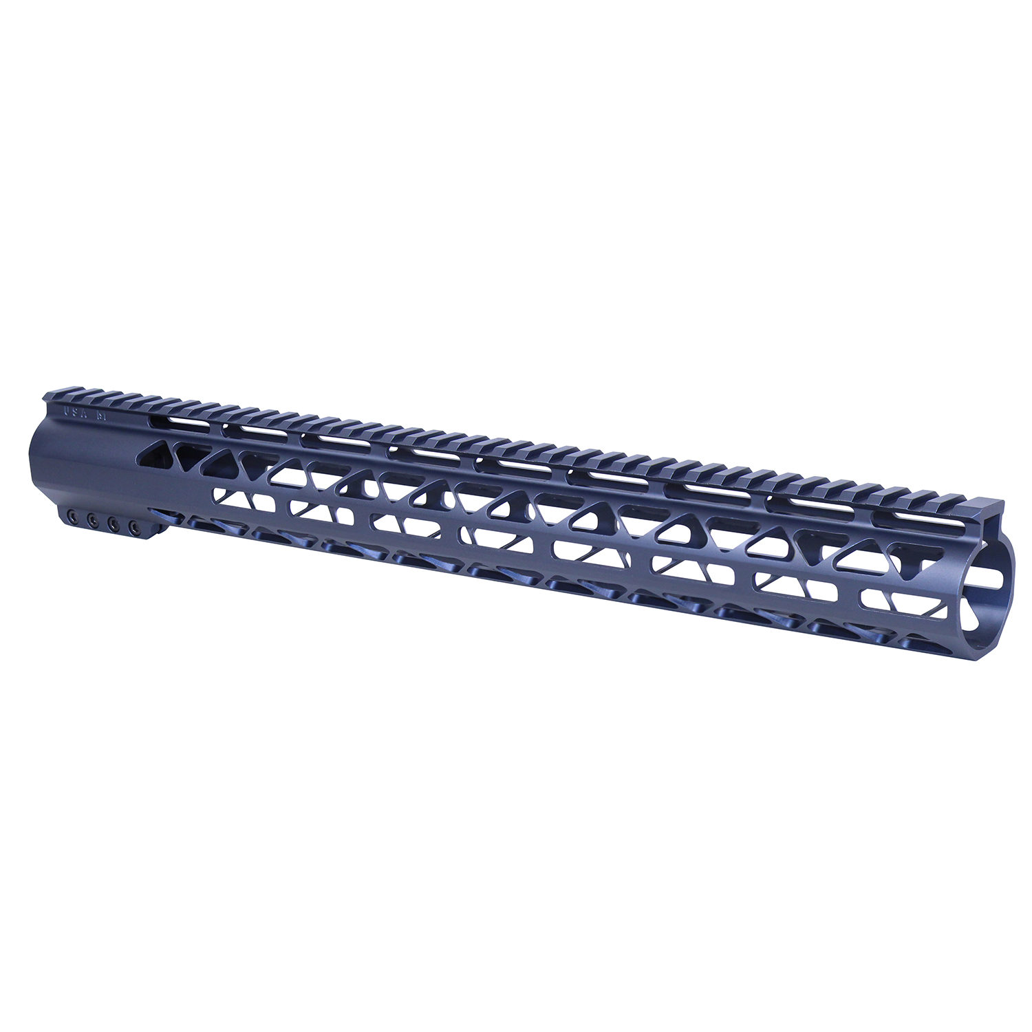 16.5" AIR-LOK Series M-LOK Compression Free Floating Handguard With Monolithic Top Rail (.308 Cal) (Anodized Grey)
