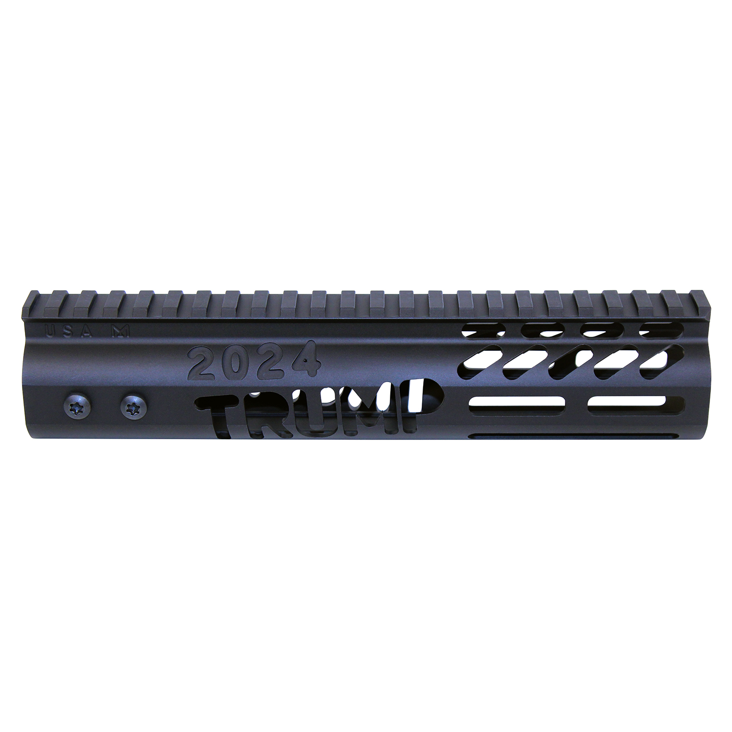 9" "Trump Series" Limited Edition M-LOK System Free Floating Handguard With Monolithic Top Rail (Anodized Black)