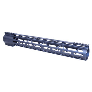 Guntec USA AR-308 15 AIR-LOK M-LOK Free Floating Handguard with Monolithic Rail, Anodized Grey.