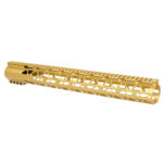 Golden 16.5 Guntec USA M-LOK Handguard with Picatinny Rail for .308 Caliber Firearms.