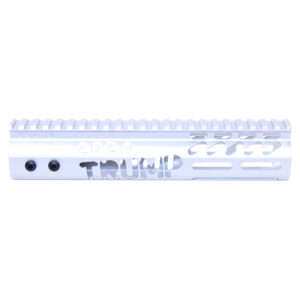 9-inch Trump Series M-LOK Handguard with Monolithic Top Rail, Clear Anodized Finish.