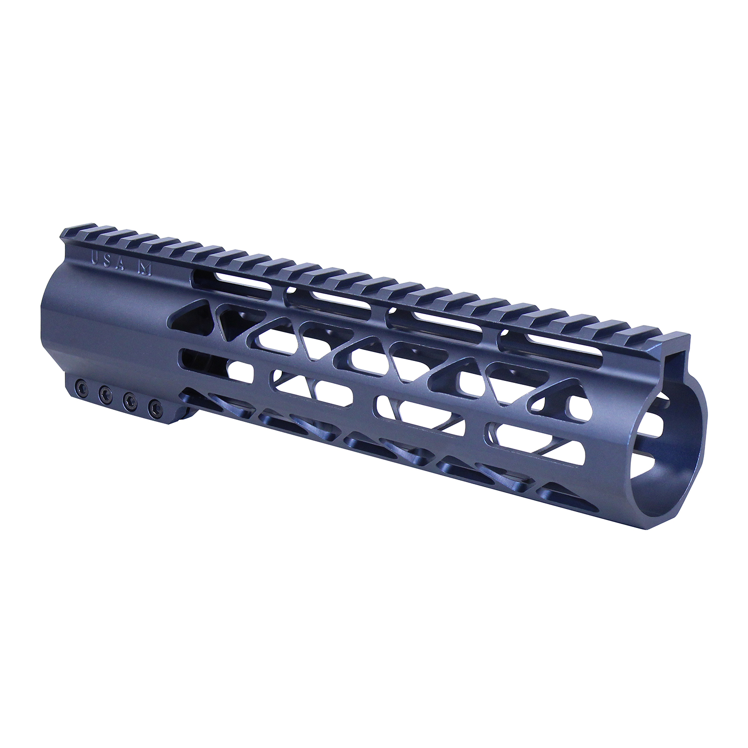 9" AIR-LOK Series M-LOK Compression Free Floating Handguard With Monolithic Top Rail (.308 Cal) (Anodized Grey)