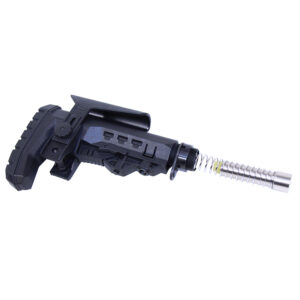 AR 9mm Cal M.P.M. Stock (Multi Point Modular Stock) W/Adjustable Cheek Riser