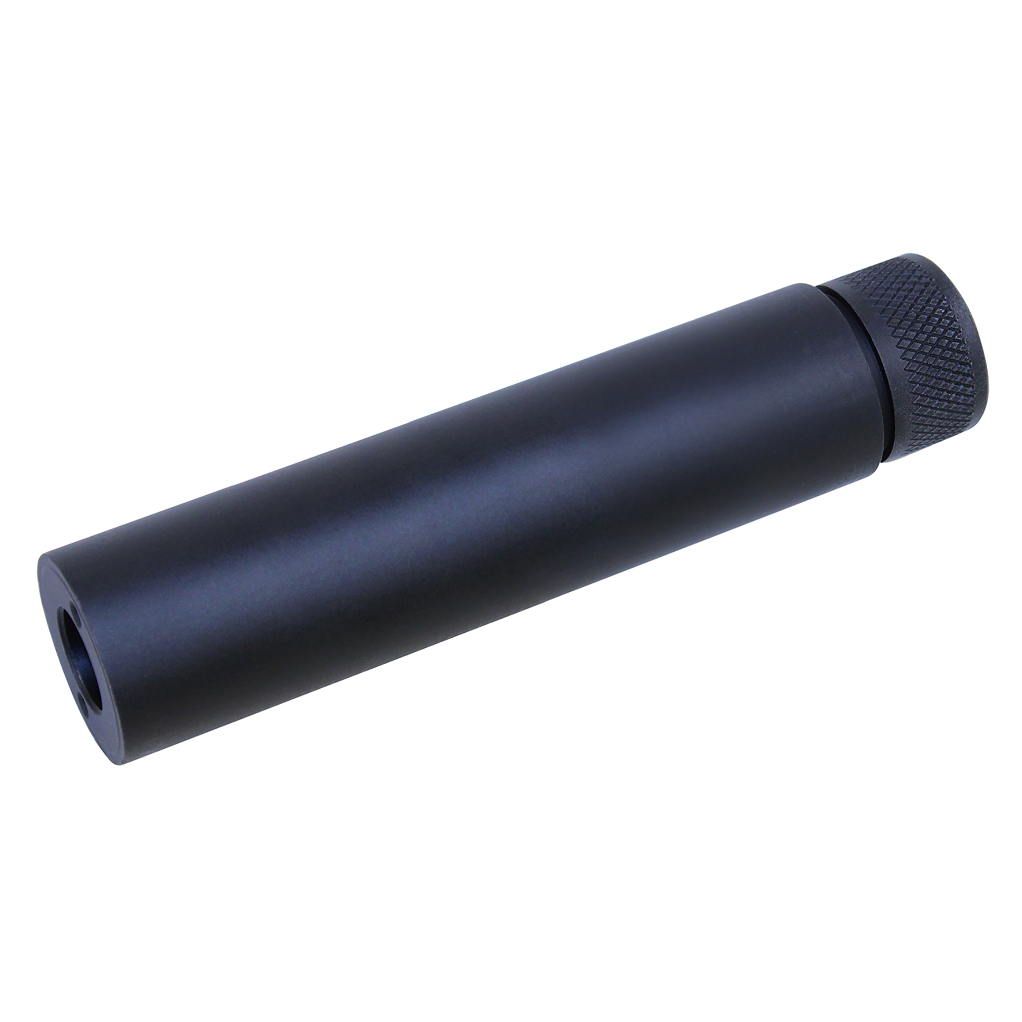 ar-308-cal-5-5-inch-fake-supressor-anodized-black_TT AR .308 Cal 5.5" Fake Suppressor (Anodized Black) (No Laser Engraving) - Image 1