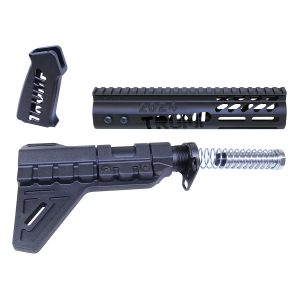 AR-15 "Trump Series" Limited Edition Pistol Furniture Set With Brace (Anodized Black)