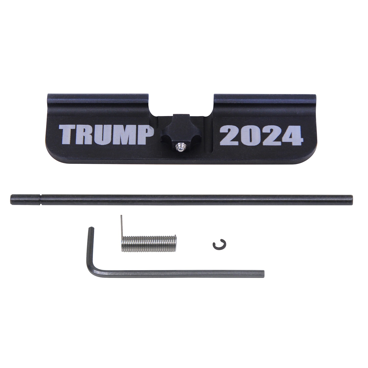 AR-15 Ejection Port Dust Cover Assembly (Gen 3) (W/ Lasered TRUMP 2024) (Anodized Black)