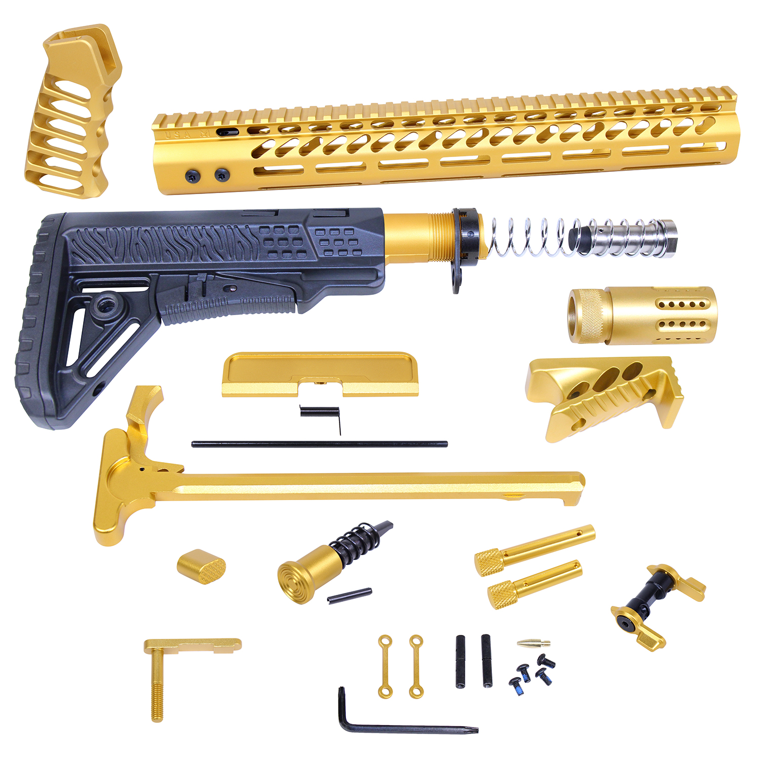 AR .308 Ultimate Rifle Kit (Anodized Gold)