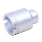 AR .308 Cal Stubby Slim Compact Flash Can (Anodized Clear)