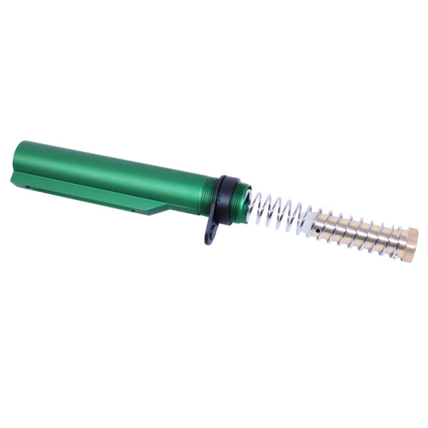 AR-15 Mil-Spec Buffer Tube Set (Anodized Irish Green)