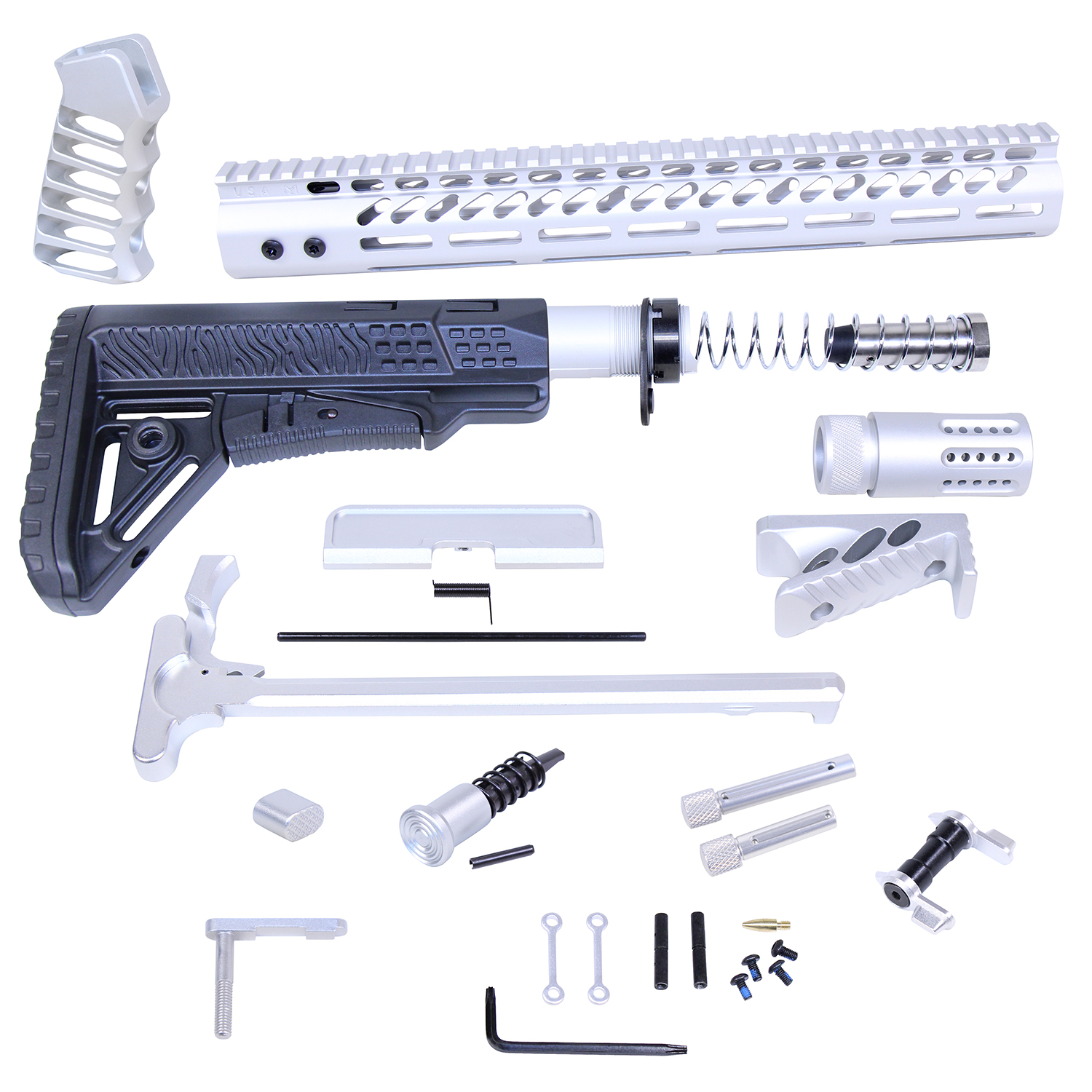 AR .308 Ultimate Rifle Kit (Anodized Clear)