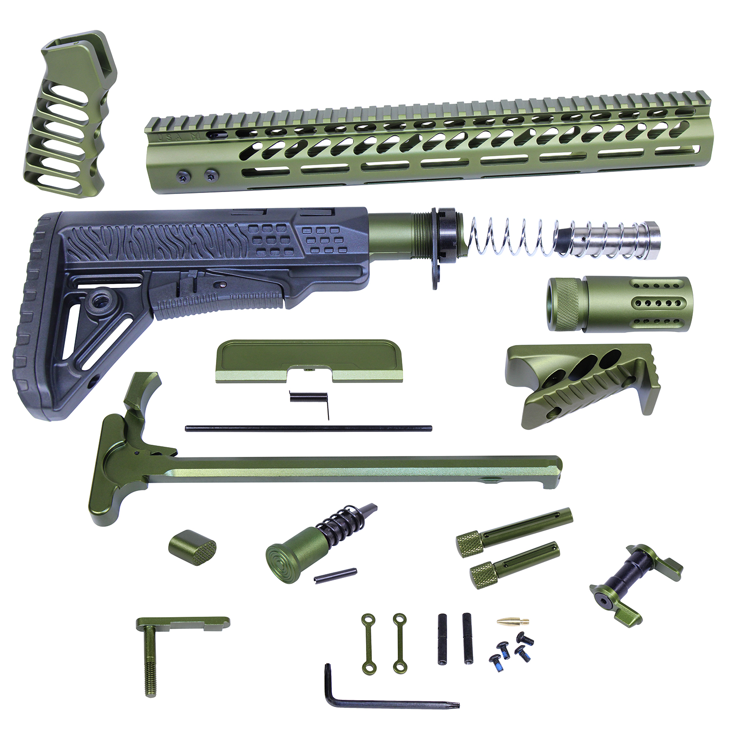 AR .308 Ultimate Rifle Kit (Anodized Green)