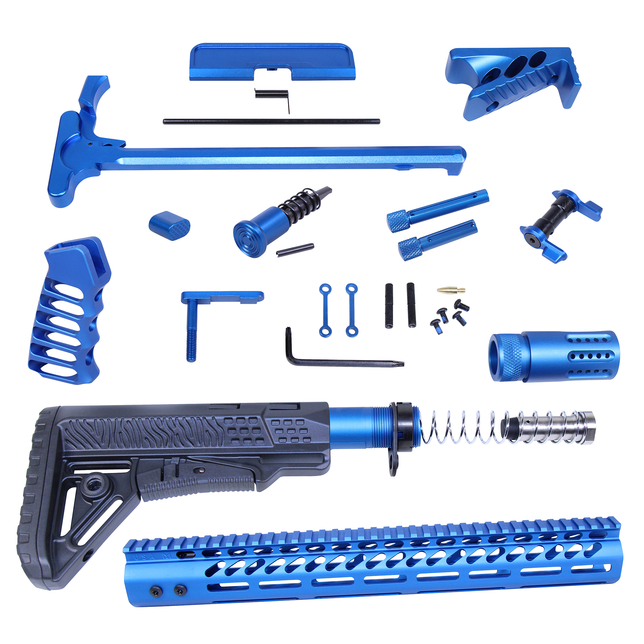 UKT-RK-308-BLUE_TT AR .308 Ultimate Rifle Kit (Anodized Blue) - Image 1