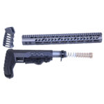 AR-15 Ultralight Series Complete Furniture Set (Tungsten)
