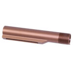 Guntec USA AR-15 Gen 2 Mil-Spec Buffer Tube in Anodized Bronze.