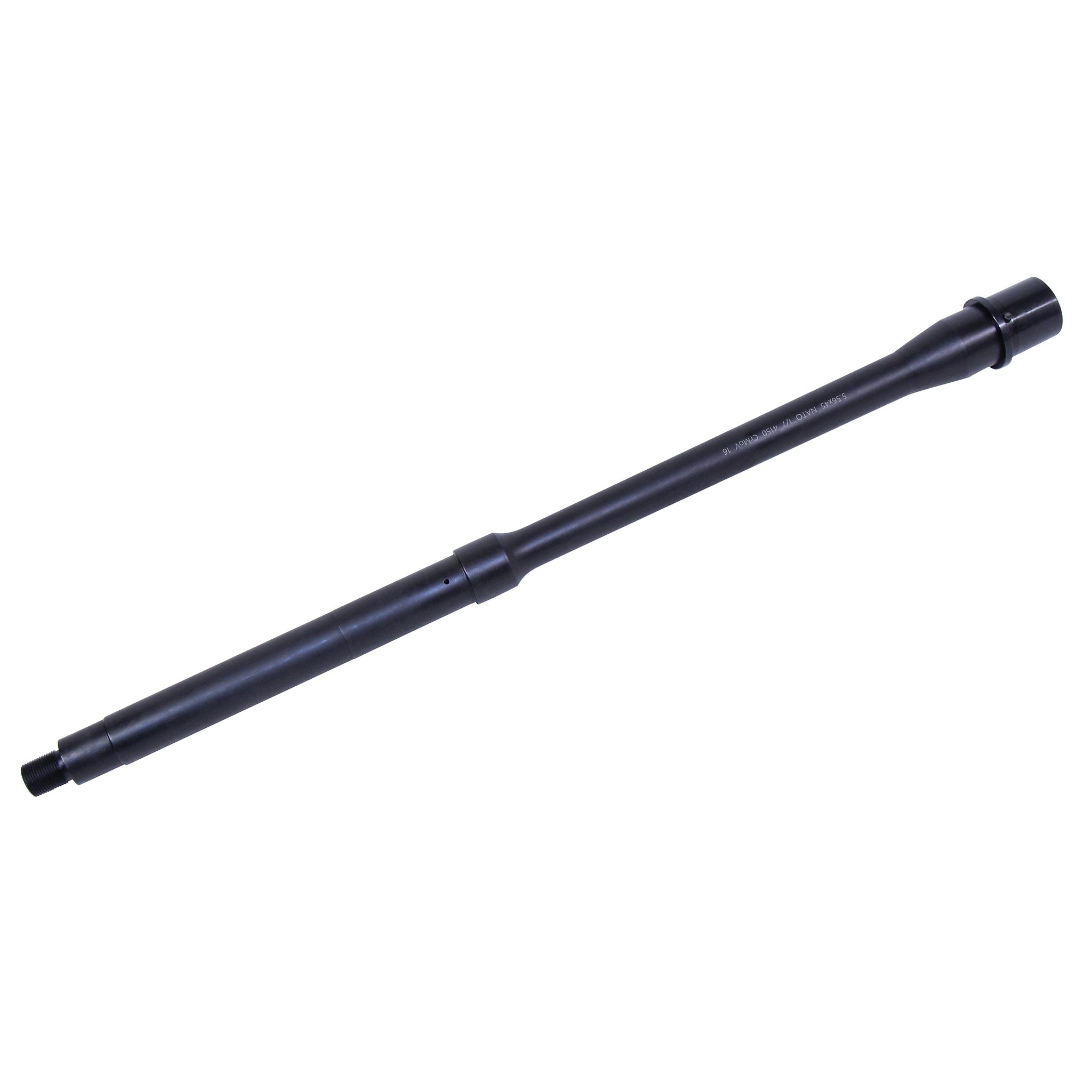 Guntec USA 16-inch Mid Length 5.56mm Barrel with 1:7 Twist.