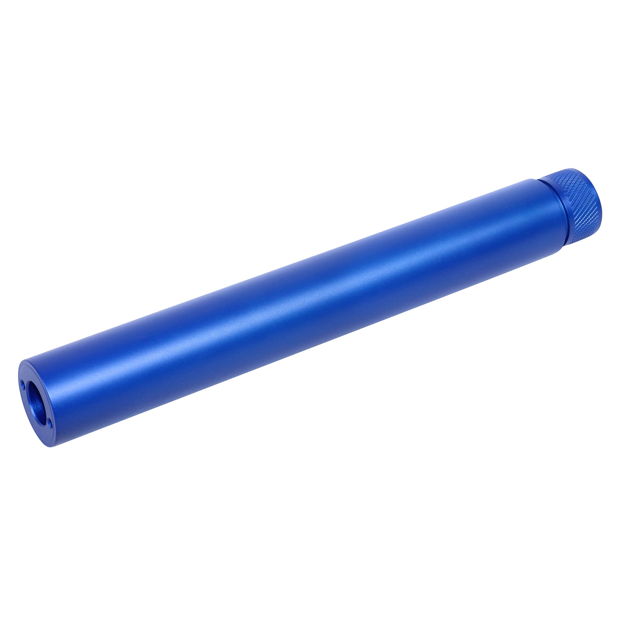 Guntec-USA-9.0FAKE-AR-308-BLUE_TT AR .308 Cal 9.0" Fake Suppressor (Anodized Blue) (Discontinued) - Image 1