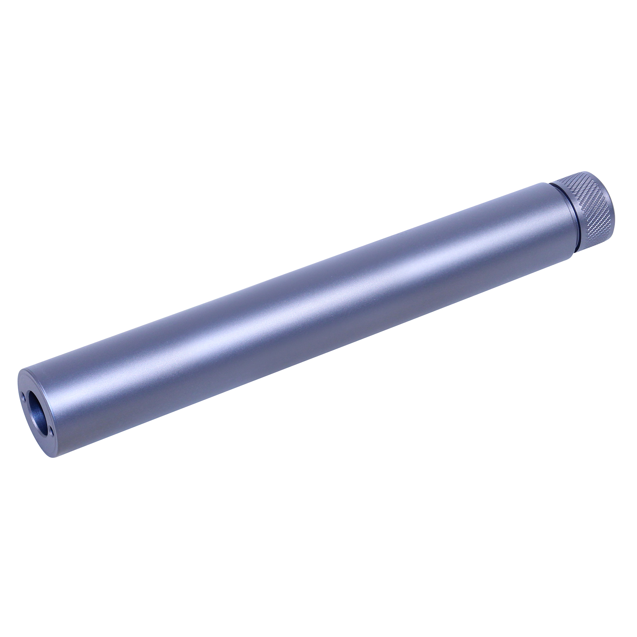Guntec-USA-9.0FAKE-AR-308-GREY_TT AR .308 Cal 9.0" Fake Suppressor (Anodized Grey) (Discontinued) - Image 1