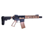 AR-15 Ultra Pistol Furniture Set With Milspec Buffer Tube (Anodized Bronze) - Image 2