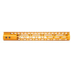 15" Air Lite Series M-LOK Free Floating Handguard With Monolithic Top Rail (Anodized Orange)