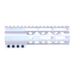 6.75" AIR-LOK Series M-LOK Compression Free Floating Handguard With Monolithic Top Rail (Anodized Clear)