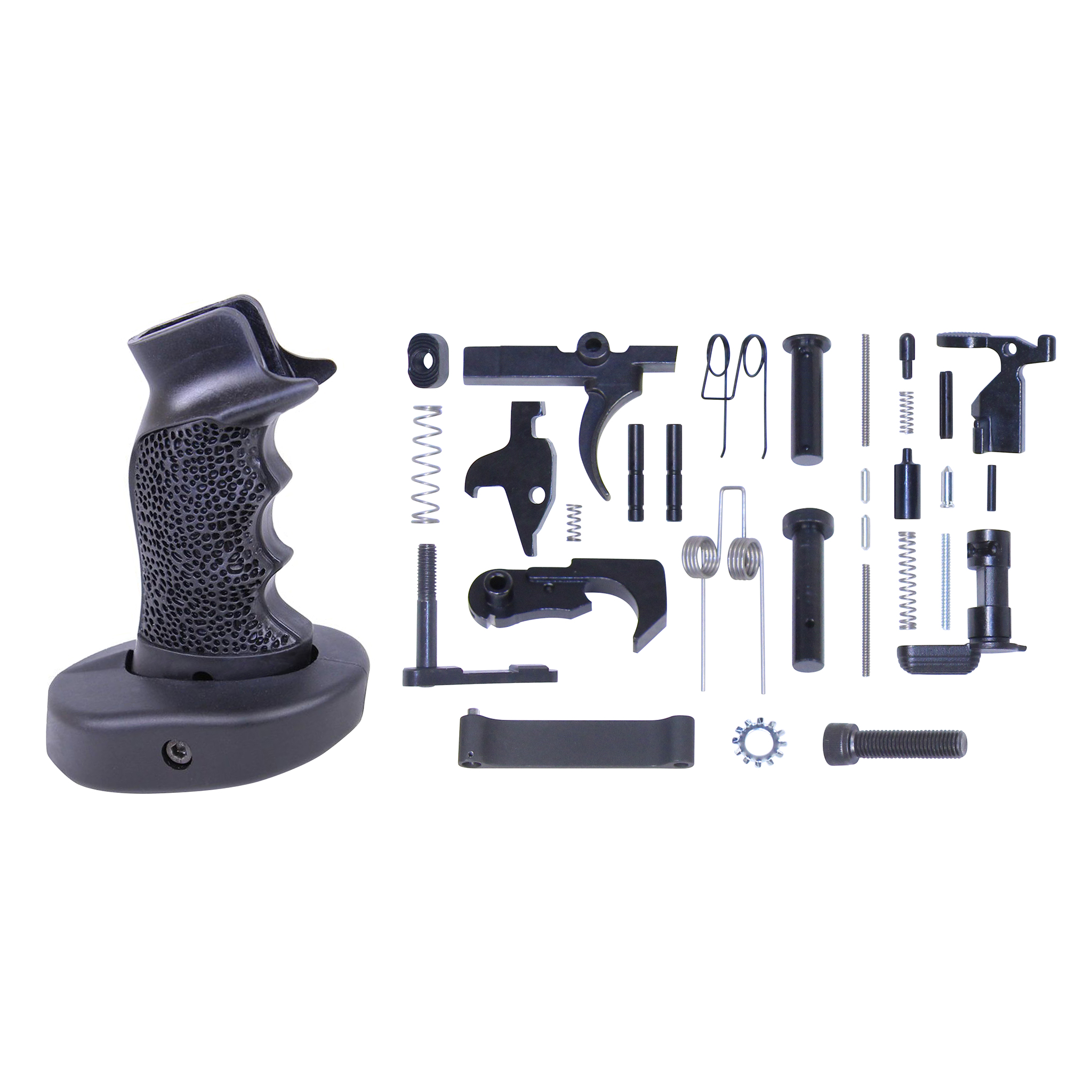 Guntec-USA-LPK-SNIPER AR-15 Complete Lower Parts Kit With Neoprene Rubber Sniper Grip