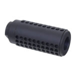 AR .308 Micro Slip Over Socom Style Fake Suppressor (Gen 2) (No Laser Engraving) (Anodized Black)