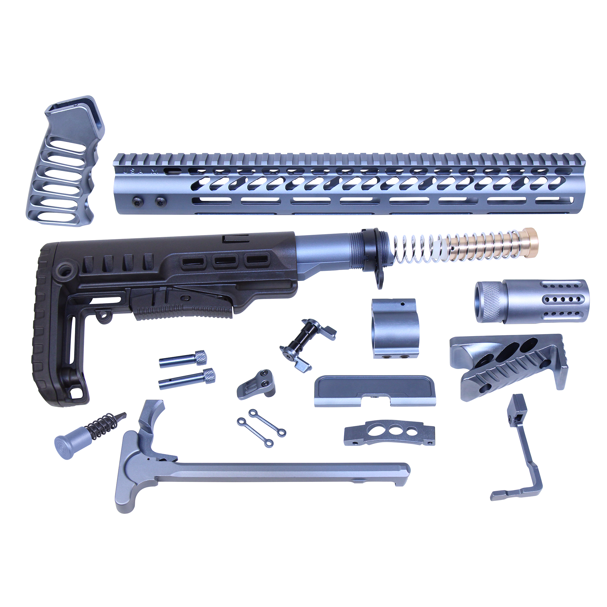 ULT-RK-GREY_MCS AR-15 Ultimate Rifle Kit (Anodized Grey) - Image 1