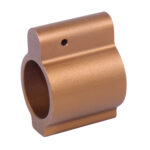 AR-15 Aluminum Low Profile .750 Gas Block (Anodized Bronze)
