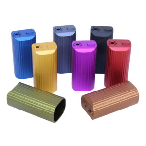 Aluminum Vertical Grip For M-LOK System (Anodized Clear)