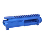 AR-15 5.56 "Slabside" Stripped Billet Upper Receiver (Anodized Blue)