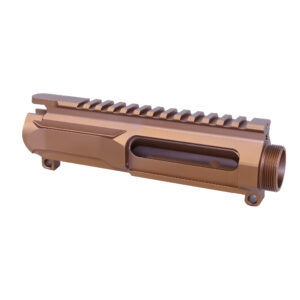 AR-15 5.56 "Slabside" Stripped Billet Upper Receiver (Anodized Bronze)